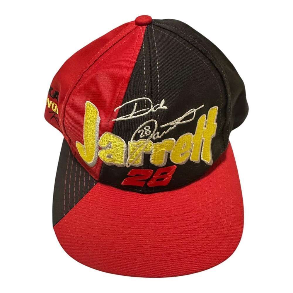 Vintage 90s NASCAR Dale Jarrett #28 Snapback‎ Hat Texaco Havoline Racing Cap AJD